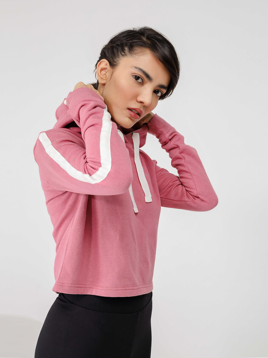 Women's Dust Berry Cropped Pullover Hoodie