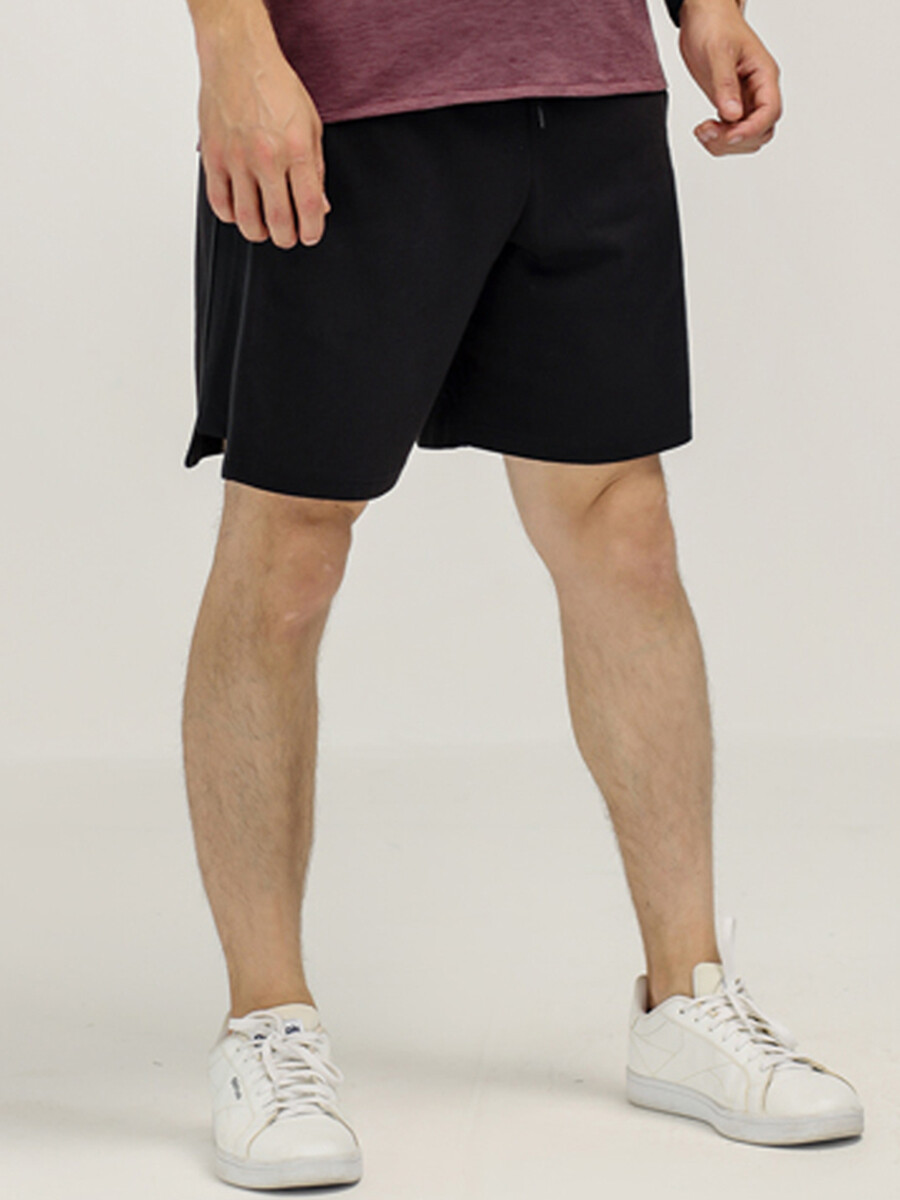 Men Black B-Fit Workout Shorts