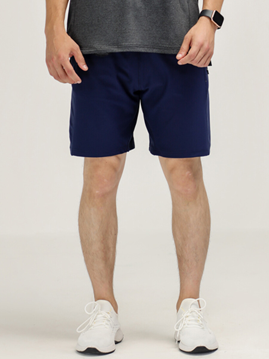Men Navy Blue B-Fit Ultimate Stretch Shorts