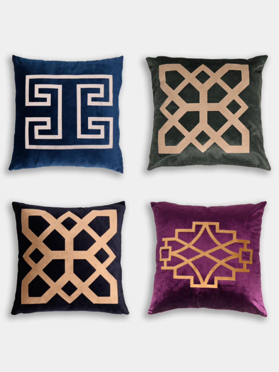 Grandiose Pack of 4 Cushion Covers
