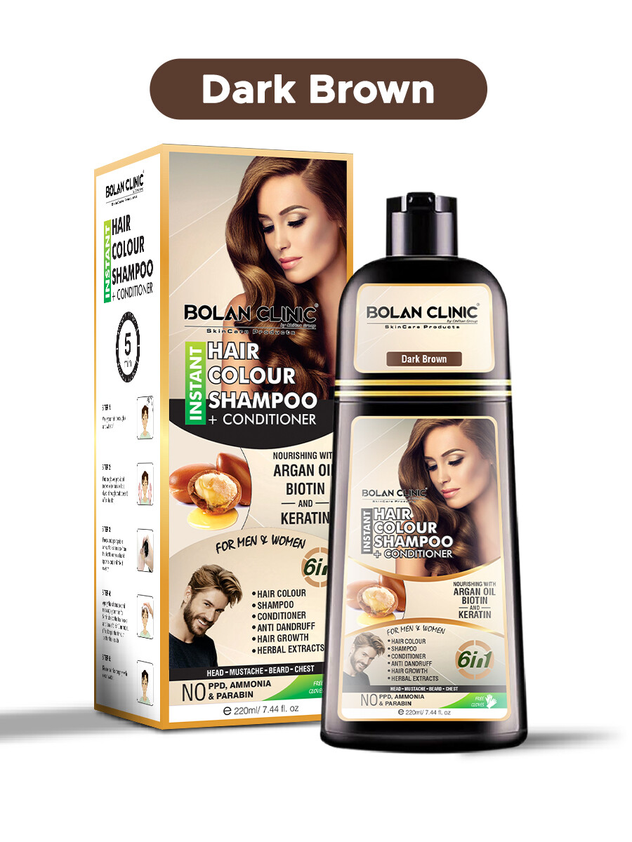 Sheen Shampoo-In Hair Colour - Dark Brown 02