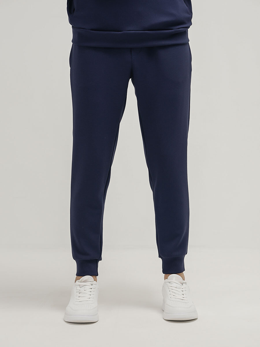 Men's Navy Luxe Stretch Joggers