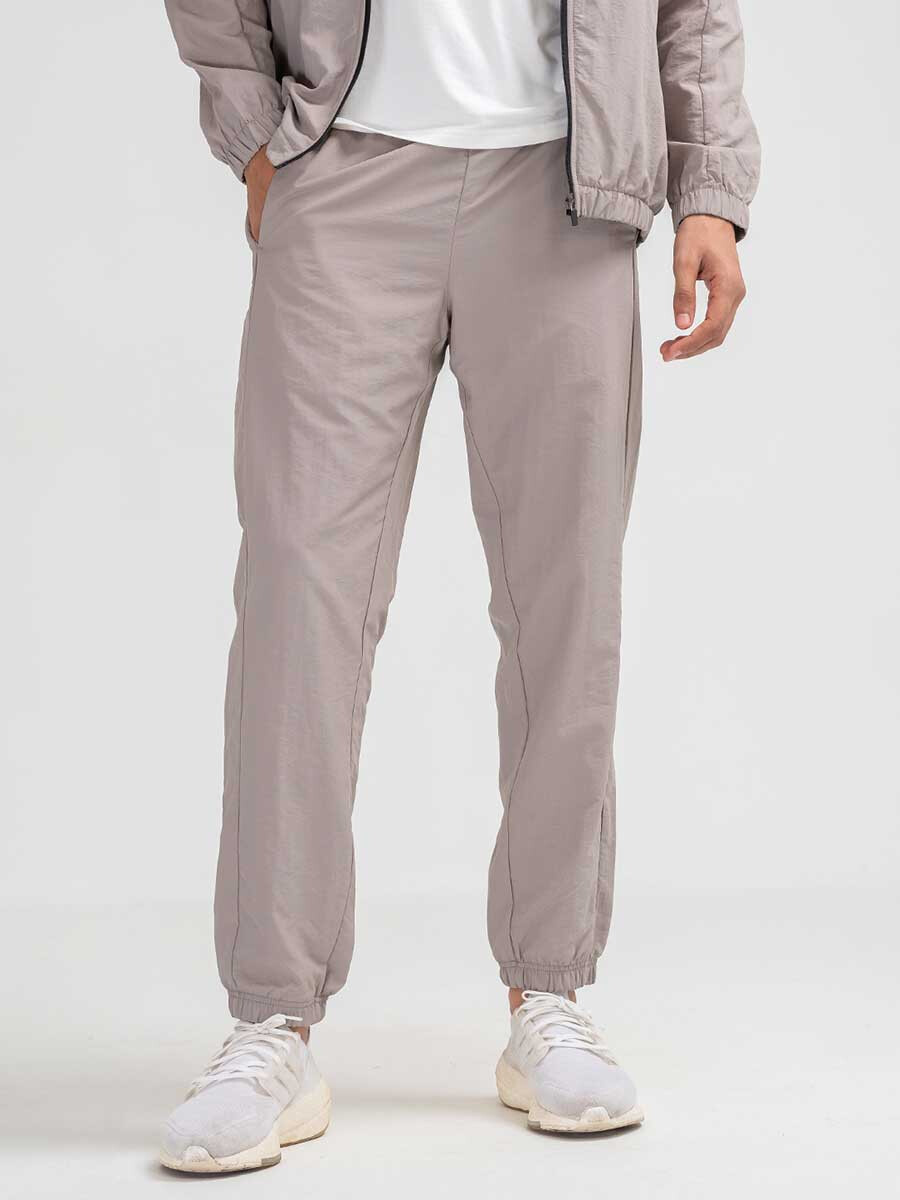 Men's Grey B-Fit Crinkle Joggers