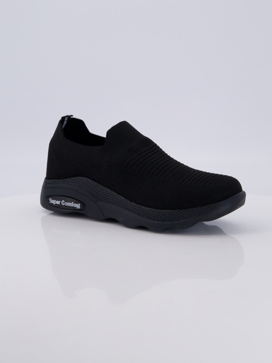 Men Black Super Comfort Sneakers