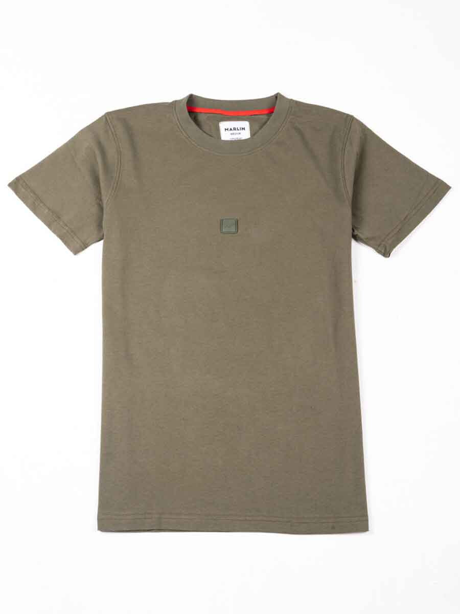Men Olive Ultra-Soft Basic T-Shirt