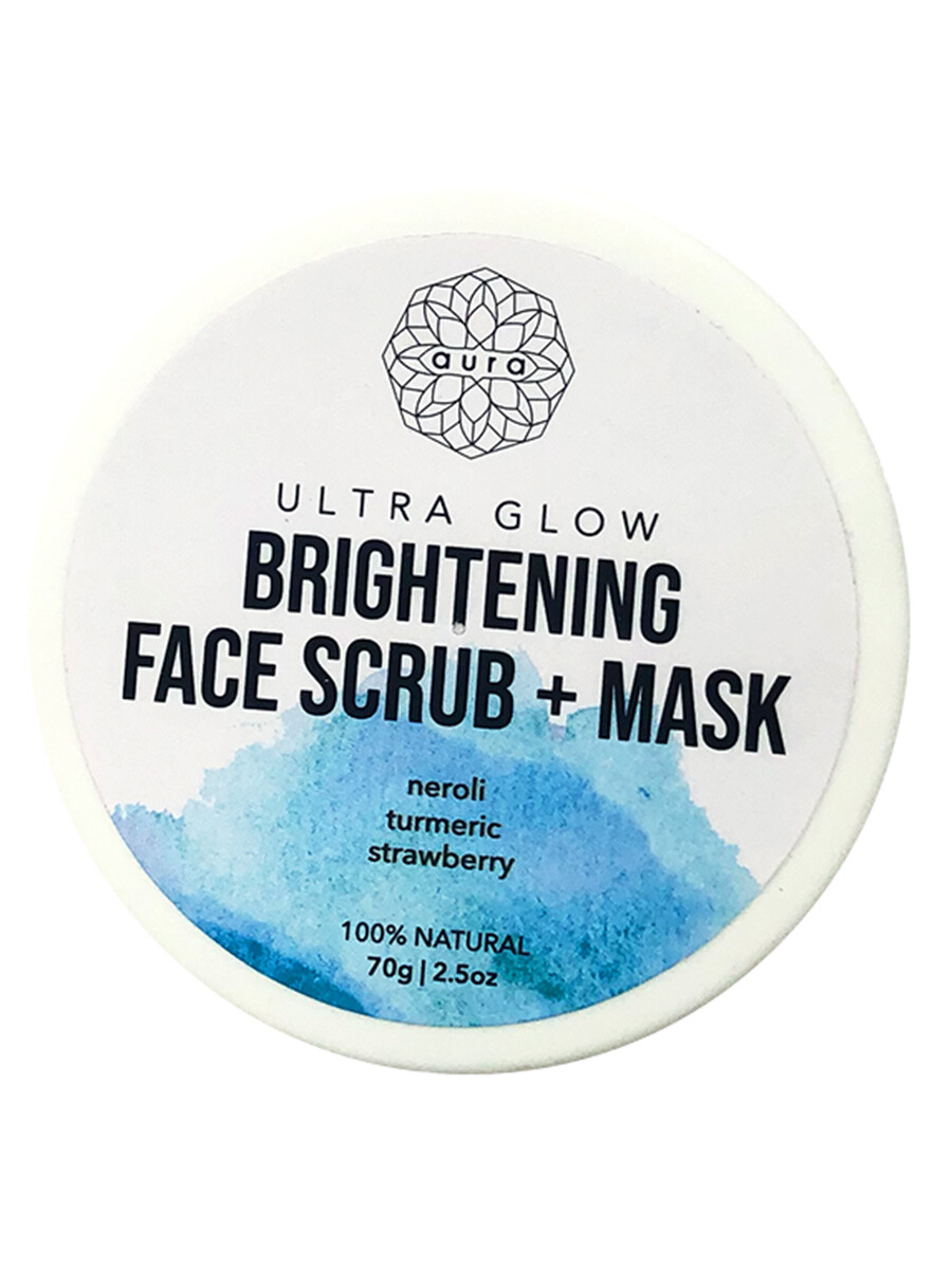 Ultra Glow Brightening Face Scrub+Mask