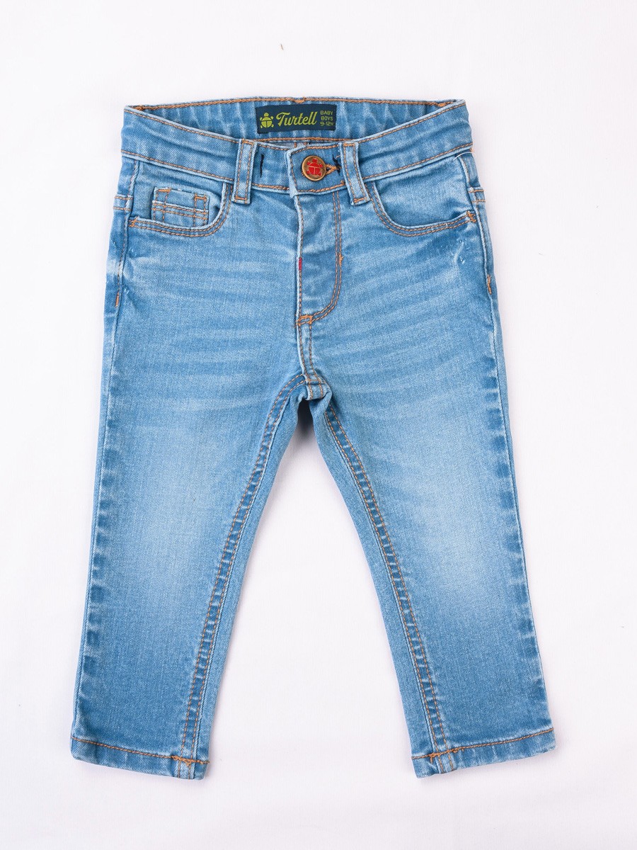 Medium Blue Washed Slim Fit Jeans