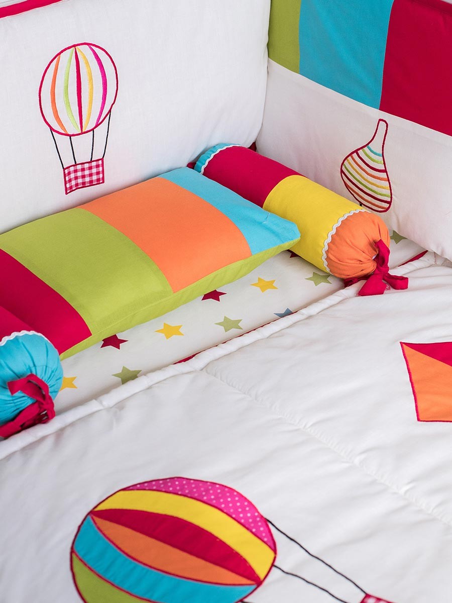 Buy SEJ Magical Kite 10 Piece Baby Cot Bedding Sets Lalaland.pk