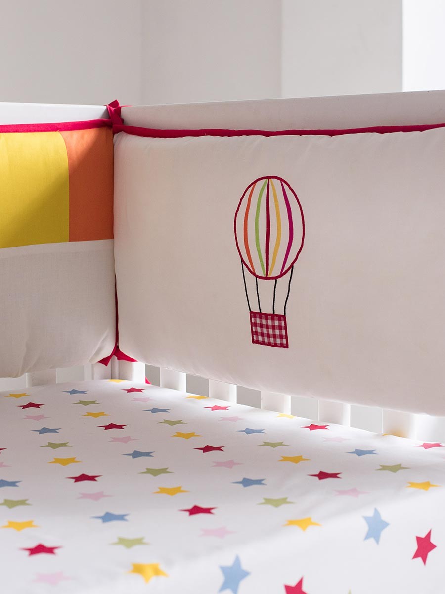 Buy SEJ Magical Kite 10 Piece Baby Cot Bedding Sets Lalaland.pk