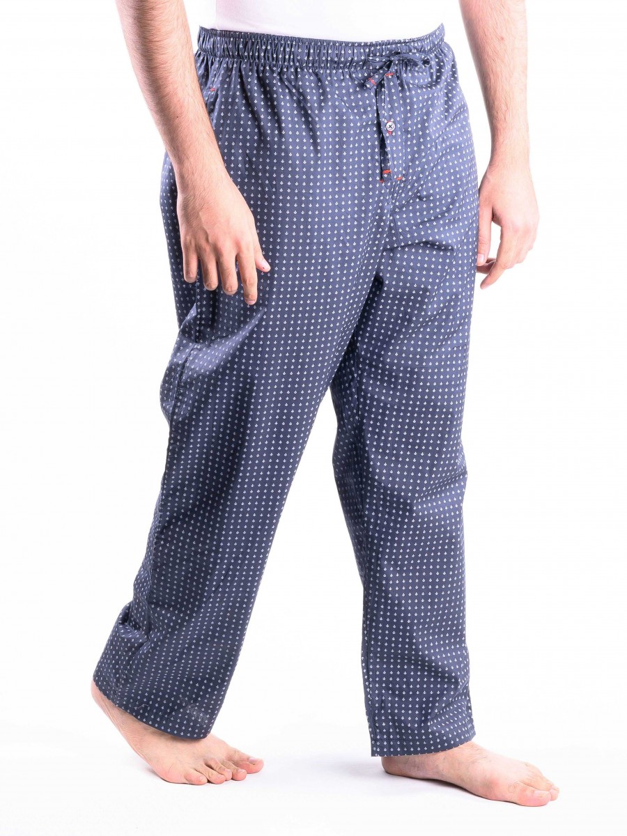 Buy Piejama Navy Printed Cotton Baggy Pajamas 1576301-01-S - Lalaland.pk
