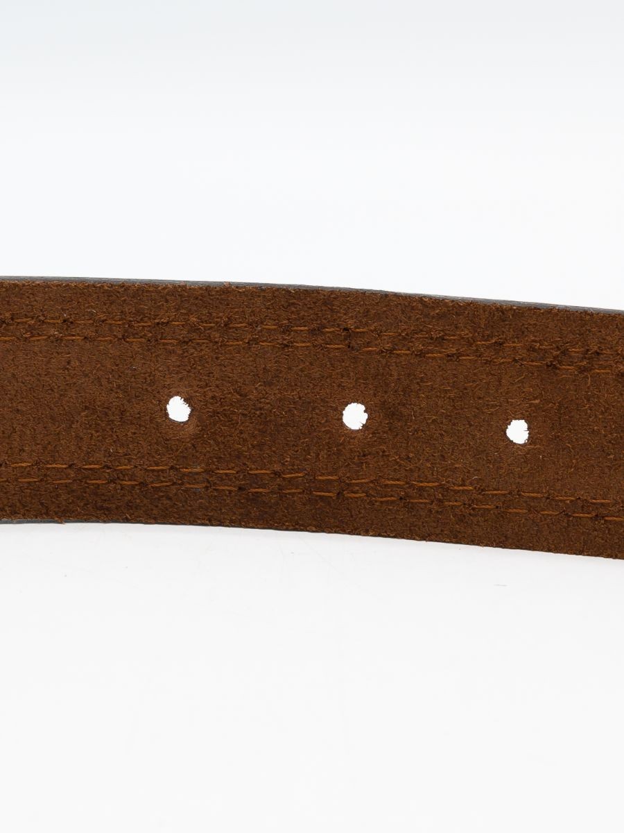 Buy Online Sheikh Leather Cow Leather Double Stitched Belt for Men