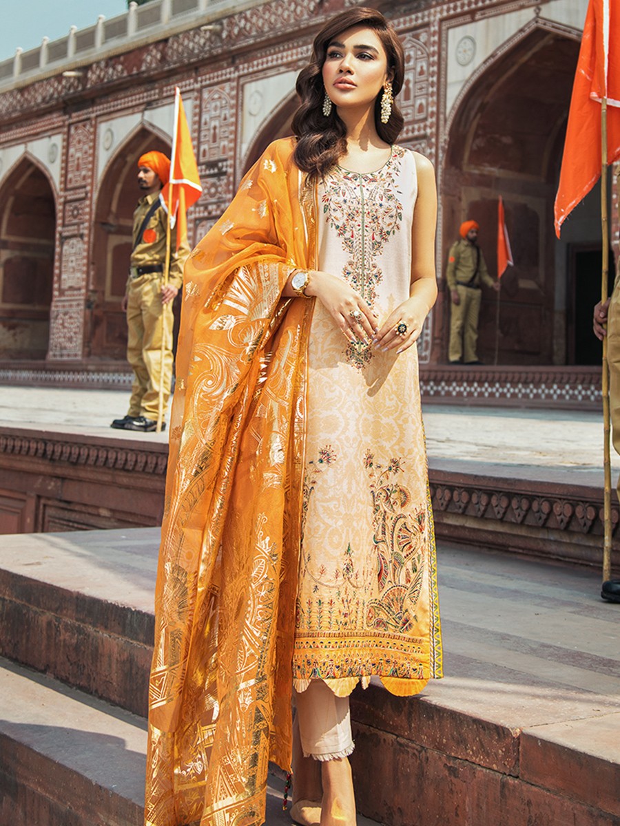 Kaasni by Panache Embroidered Lawn Unstitched 3 Piece Suit