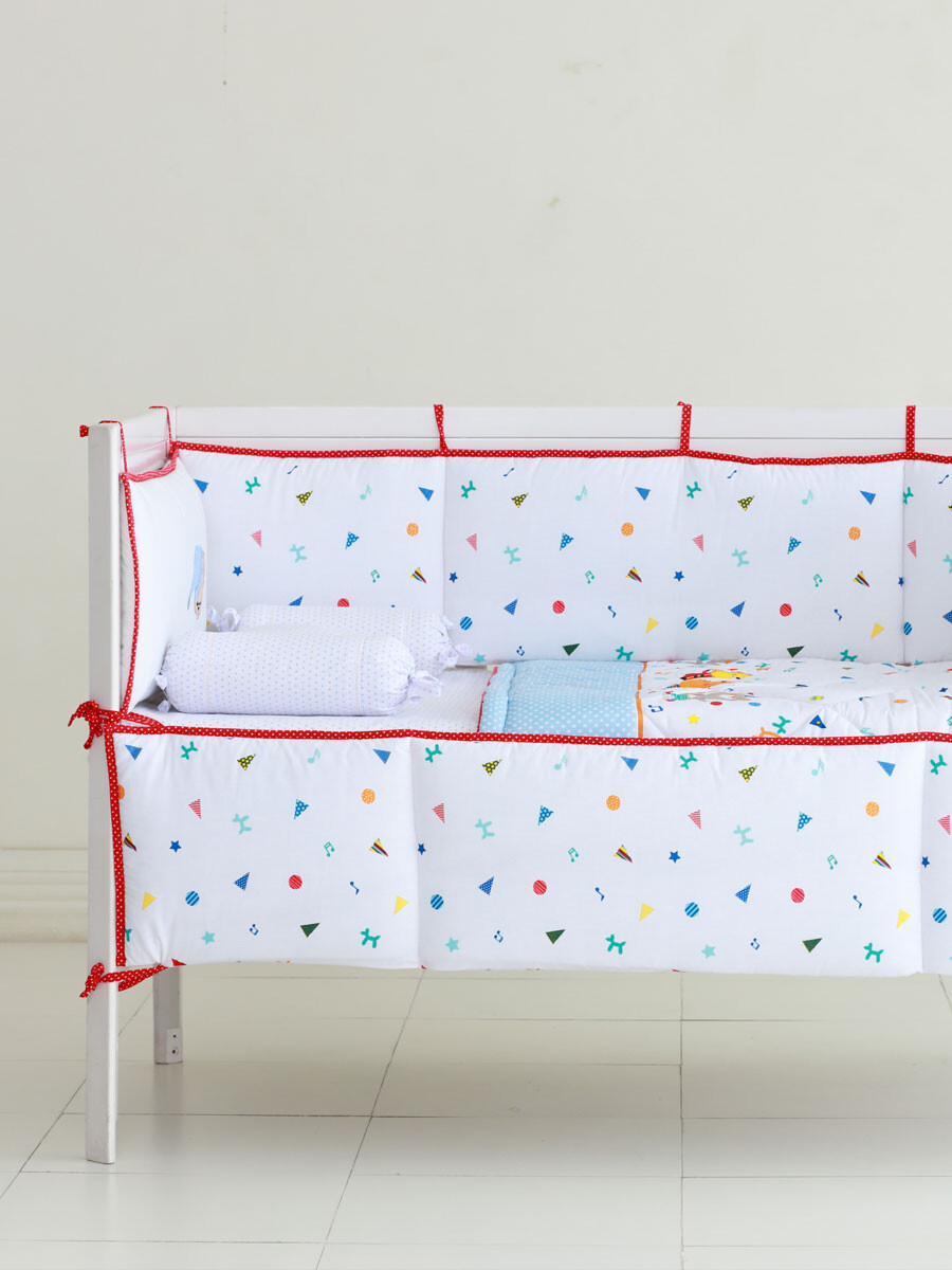 Party Poppers Cot Bedding Set