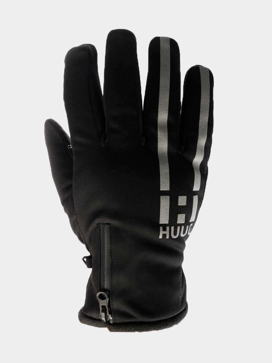 Men's Black Winter Gloves with Insulation