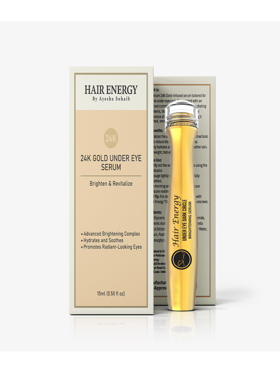 Under Eye Dark Circle Brightening 24k Gold Serum