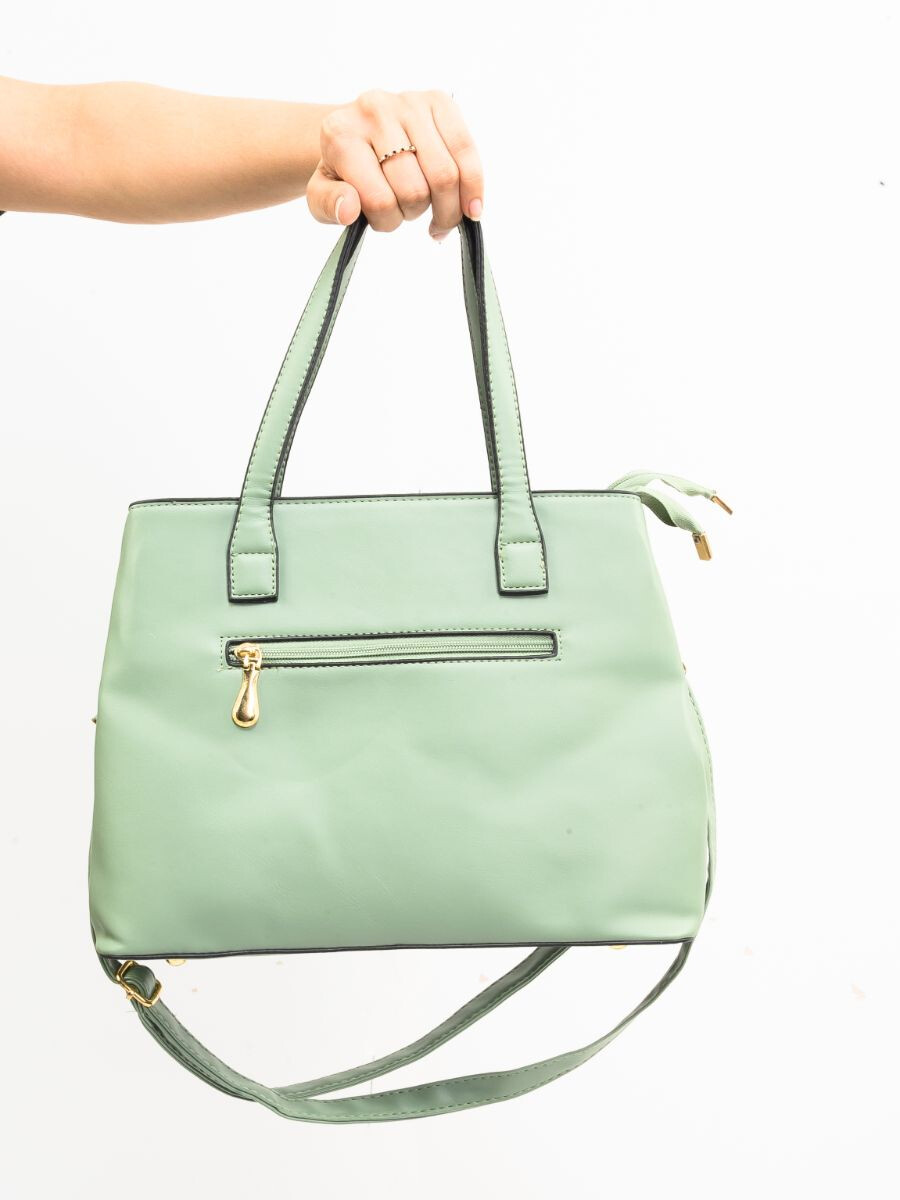 Stylish Green Pattern Ladies Bags
