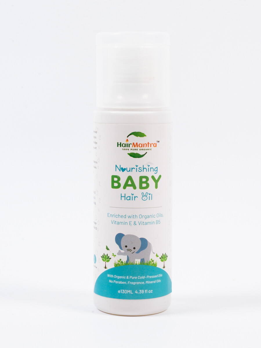Hair Mantra Organic & Pure Cold- Pressed Nourishing Baby Hair Oil