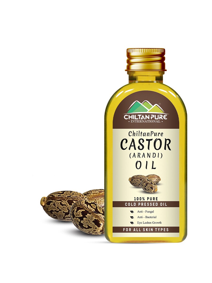 Castor Oil For Skin – Eye Lashes Growth Enhancer, Natural Moisturizer, Boost Hair Growth & Heals Cracked Heels