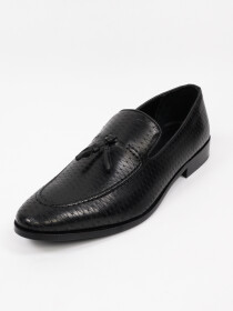 Men's Genuine Leather Capri Tasseles Shoes