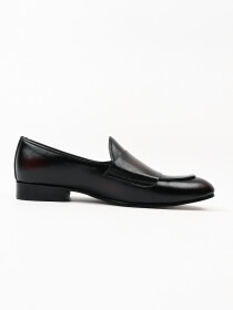 TA Premium & Classic Men's Black & Red Double Monk strap shoes