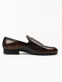 TA Premium & Classic Men's Brown Double Monk strap shoes