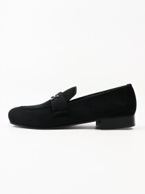 TA Premium & Classic Men's Suede Black Leather Shoes