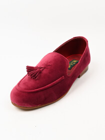 TA Premium & Classic Men's Suede Red Rose Leather Shoes