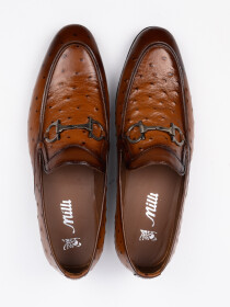Men Brown Leather Formal Shoes
