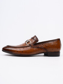 Men Brown Leather Formal Shoes
