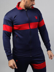 FIREOX TRACKSUIT, NAVY BLUE RED, 2021