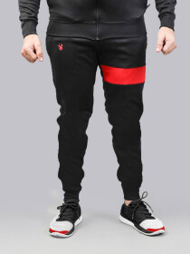 FIREOX TRACKSUIT, BLACK RED, 2021