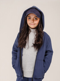 Little Girls' Crew Navy Double Knit Spacer Set