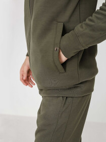 Men's Olive Interlock Jacket