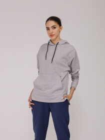 Women's Grey Heather Relaxed Hoodie