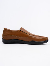 Men Brown Leather Casual Loafers