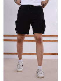 Terry Black Sclo Statement Shorts