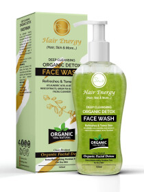 Deep Cleansing Organic Detox Face Wash-Refreshes & Tones Skin (FOR DRY SKIN)