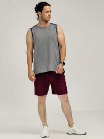 Men Maroon B-Fit Ultimate Stretch Shorts