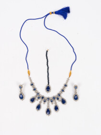 Sapphire Necklace Set