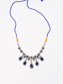 Sapphire Necklace Set