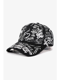 Signature Style Black Cap