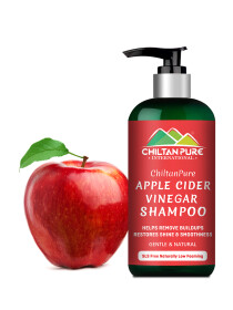 Apple Cider Vinegar Shampoo – Enhance Hair Shine, Balance PH Level of Hair, Promote Hair Growth & Strengthen Hair Follicles