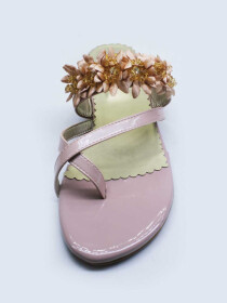 Women Pink Floral Sandals