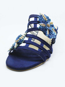Women Blue Fancy High-Quality Comfortable Heels