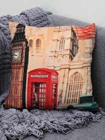 London Landmarks Cushion Cover