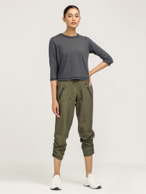 Women's Olive B-Fit Flyweight Tapered Pants