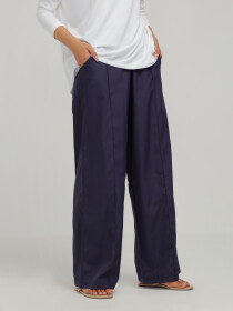 Women's Navy B-Fit Flare Pants