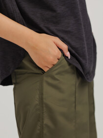 Women's Olive B-Fit Flare Pants