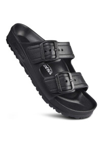 Arcus Women’s Black Slide Sandals