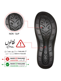 Jewel Women's Black Casual Strap Flip Flops